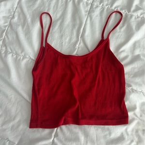 Brandy Melville Red Tank Top